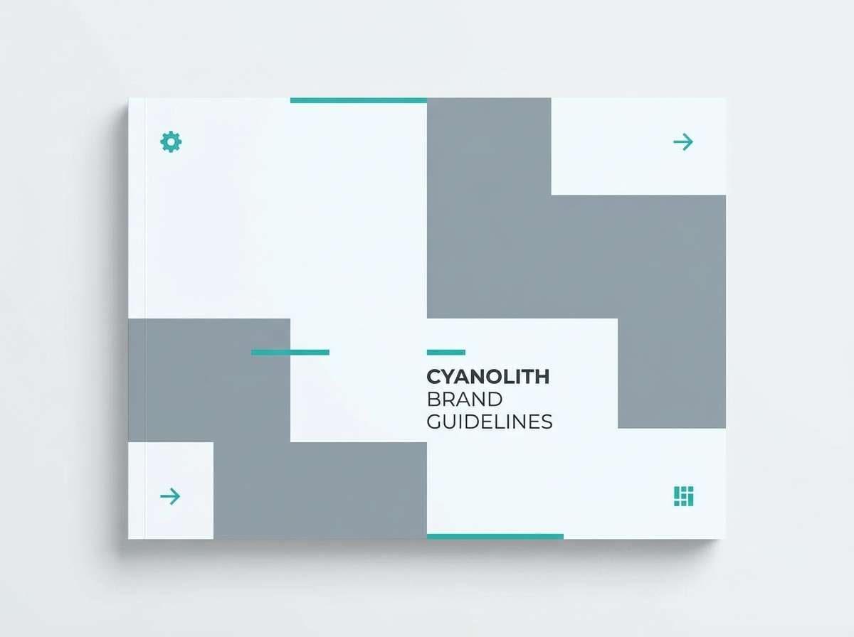 tech brand cover layout