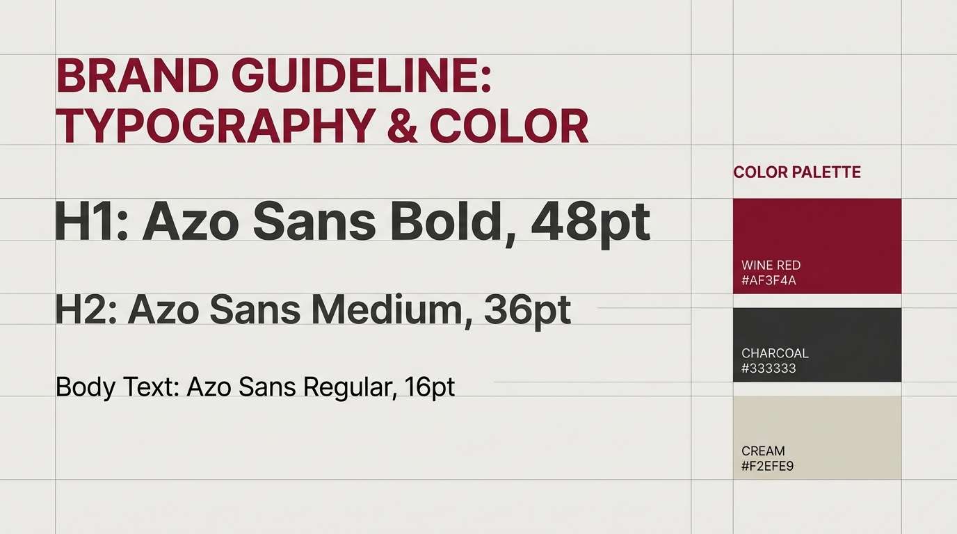 brand guideline slide