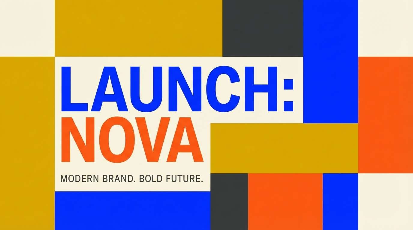 brand launch banner