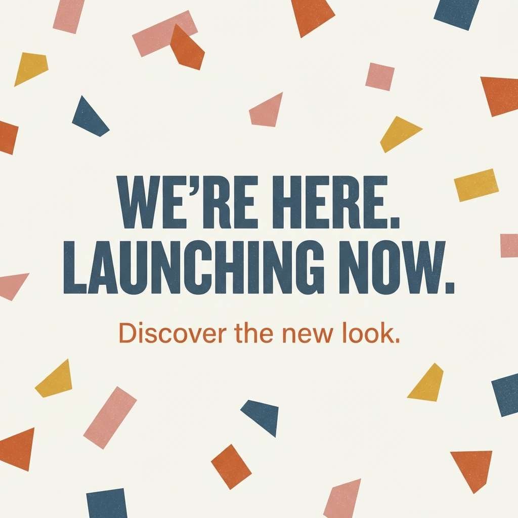 brand launch social post