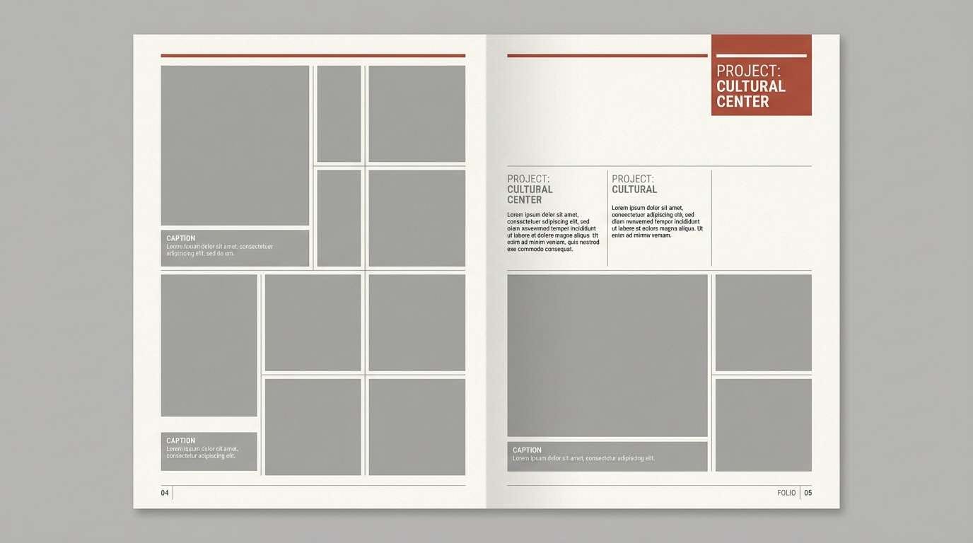 architecture portfolio spread