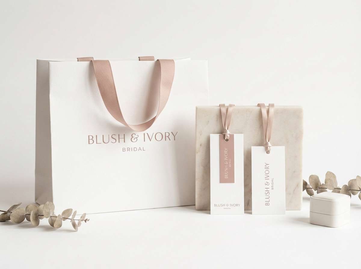 bridal branding mockup
