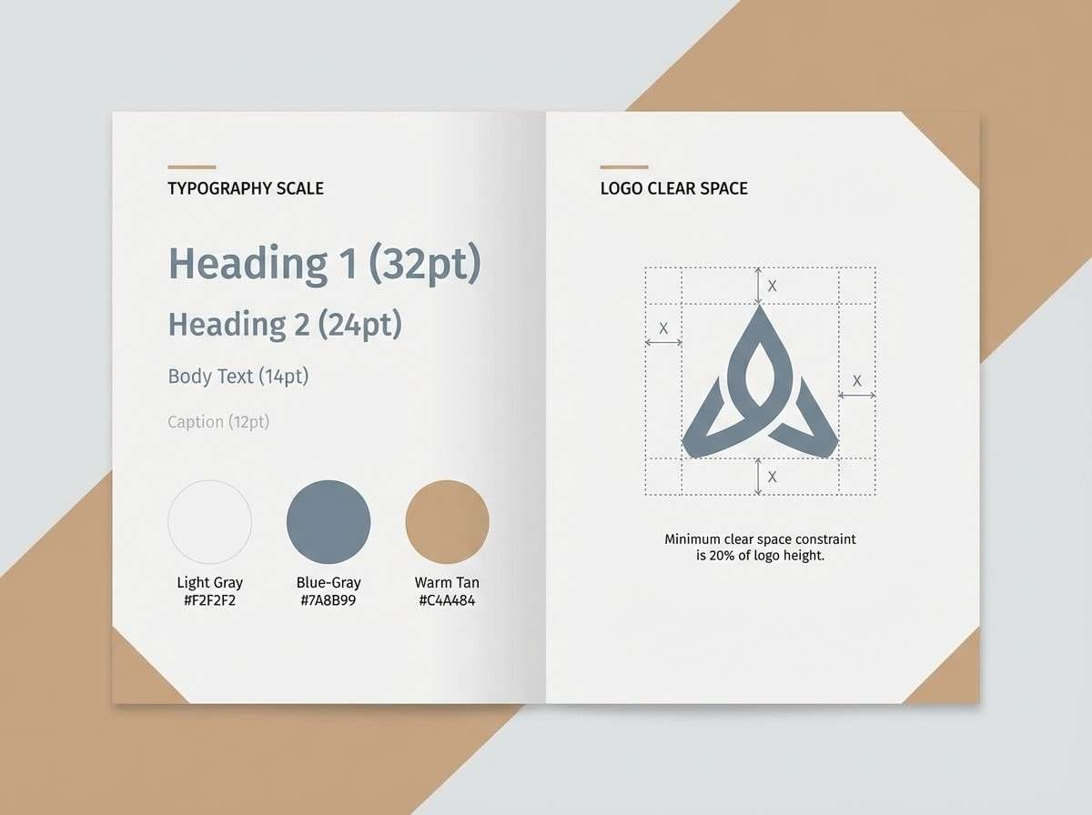 brand guidelines pages
