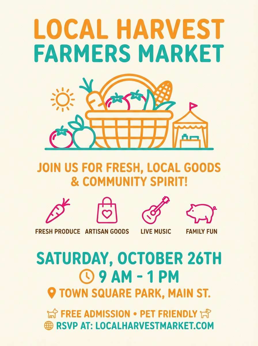 farmers market invitation