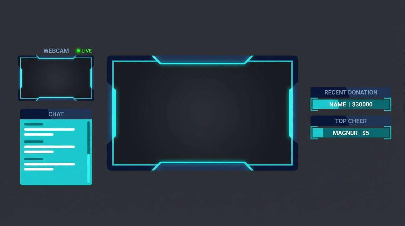 gaming overlay layout