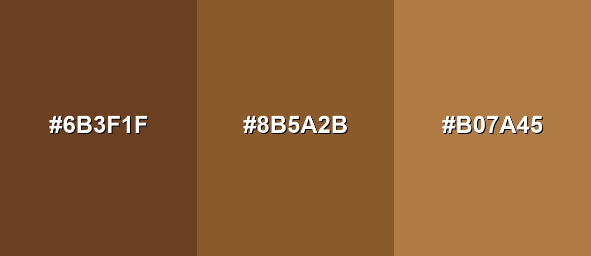 analogous color for brown-color