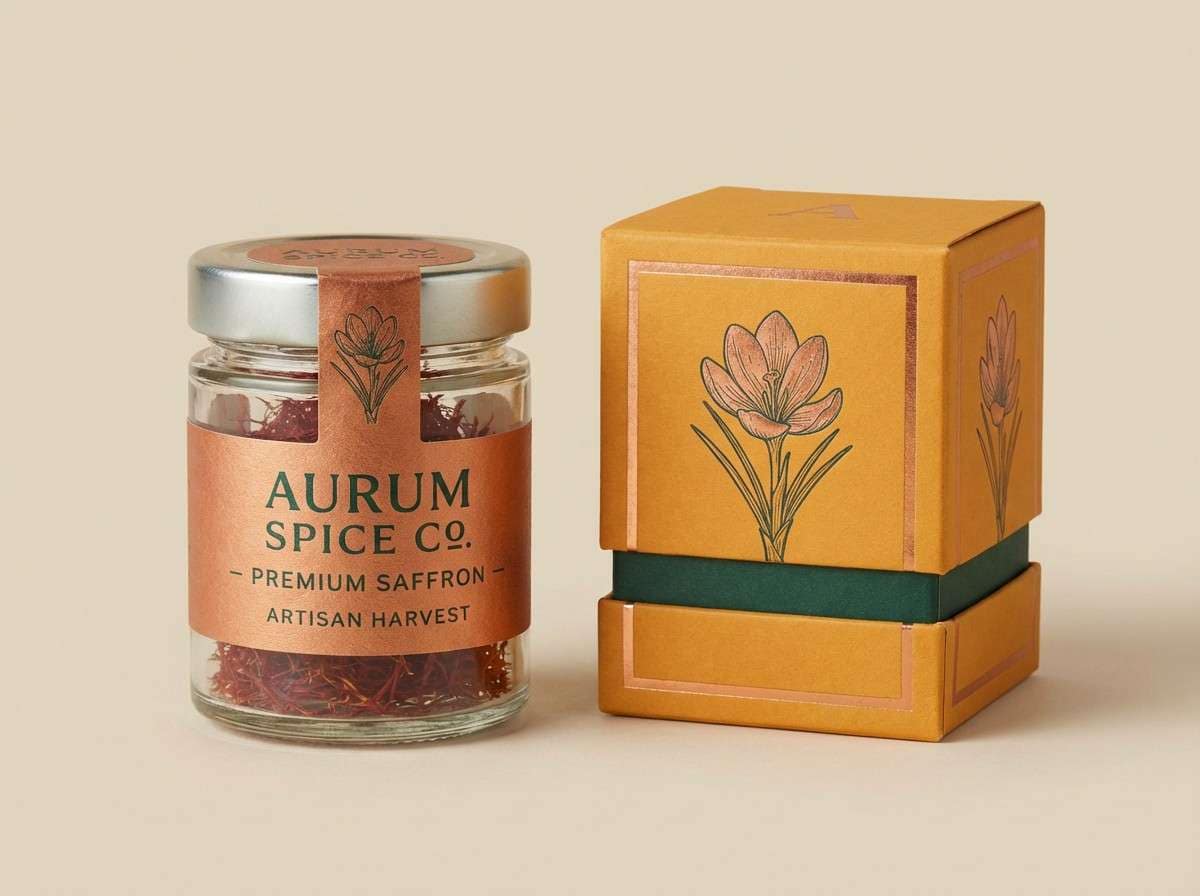artisan spice packaging