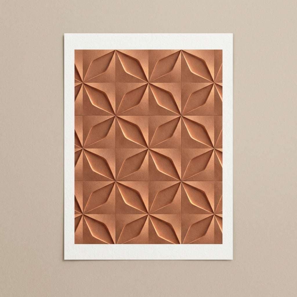 copper pattern sheet