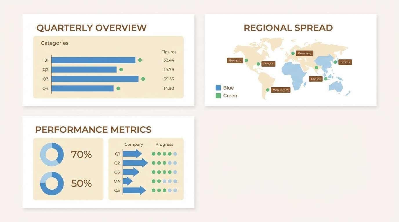 infographic slide deck