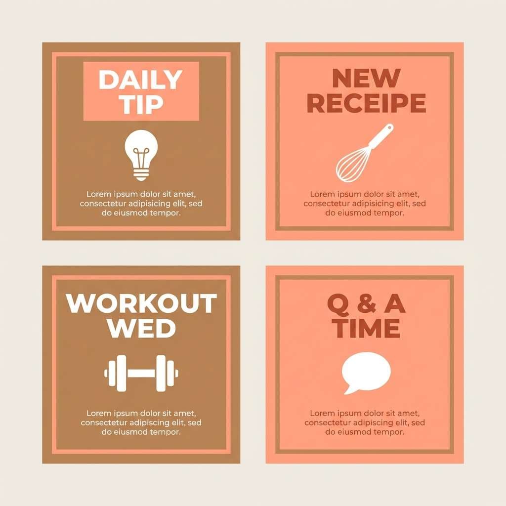 biscuit coral social templates