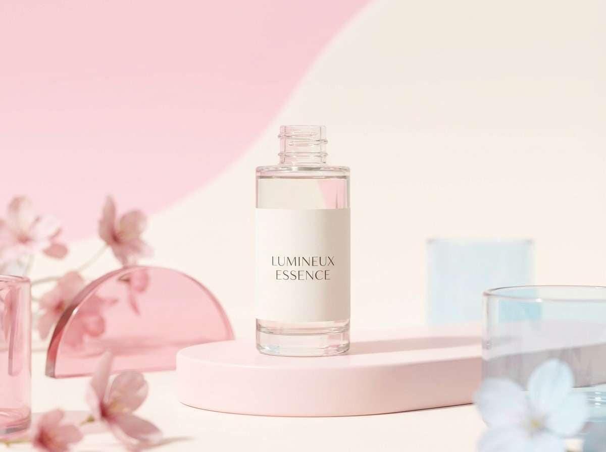 beauty product ad studio