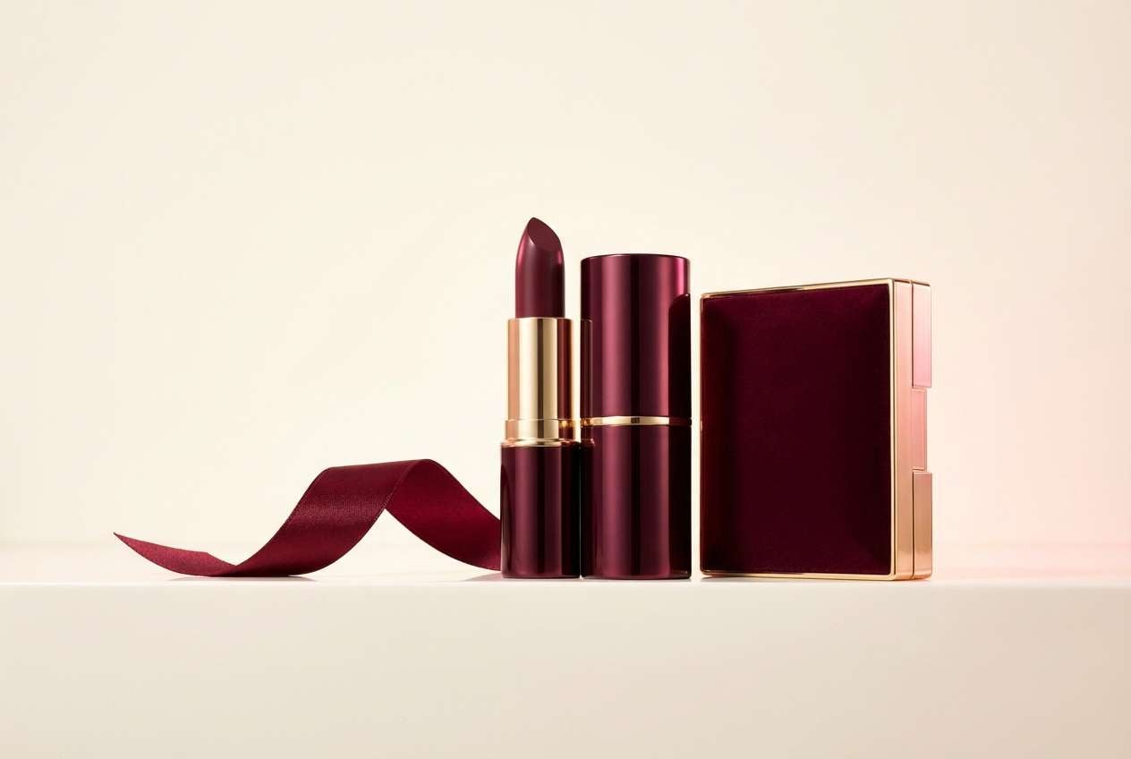 luxury lipstick studio ad