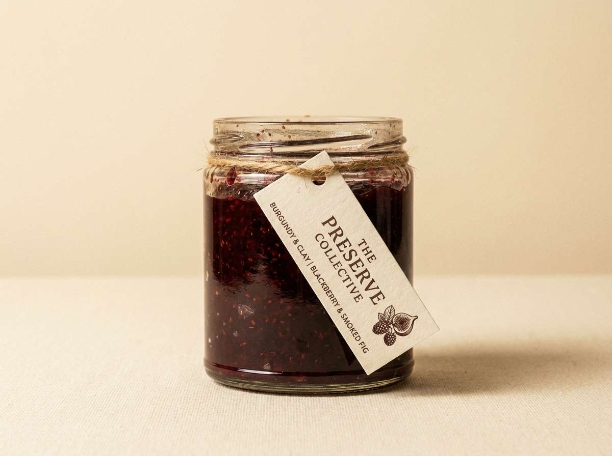 artisan jar label