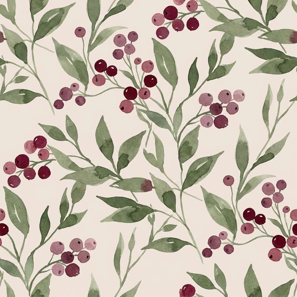 botanical pattern design