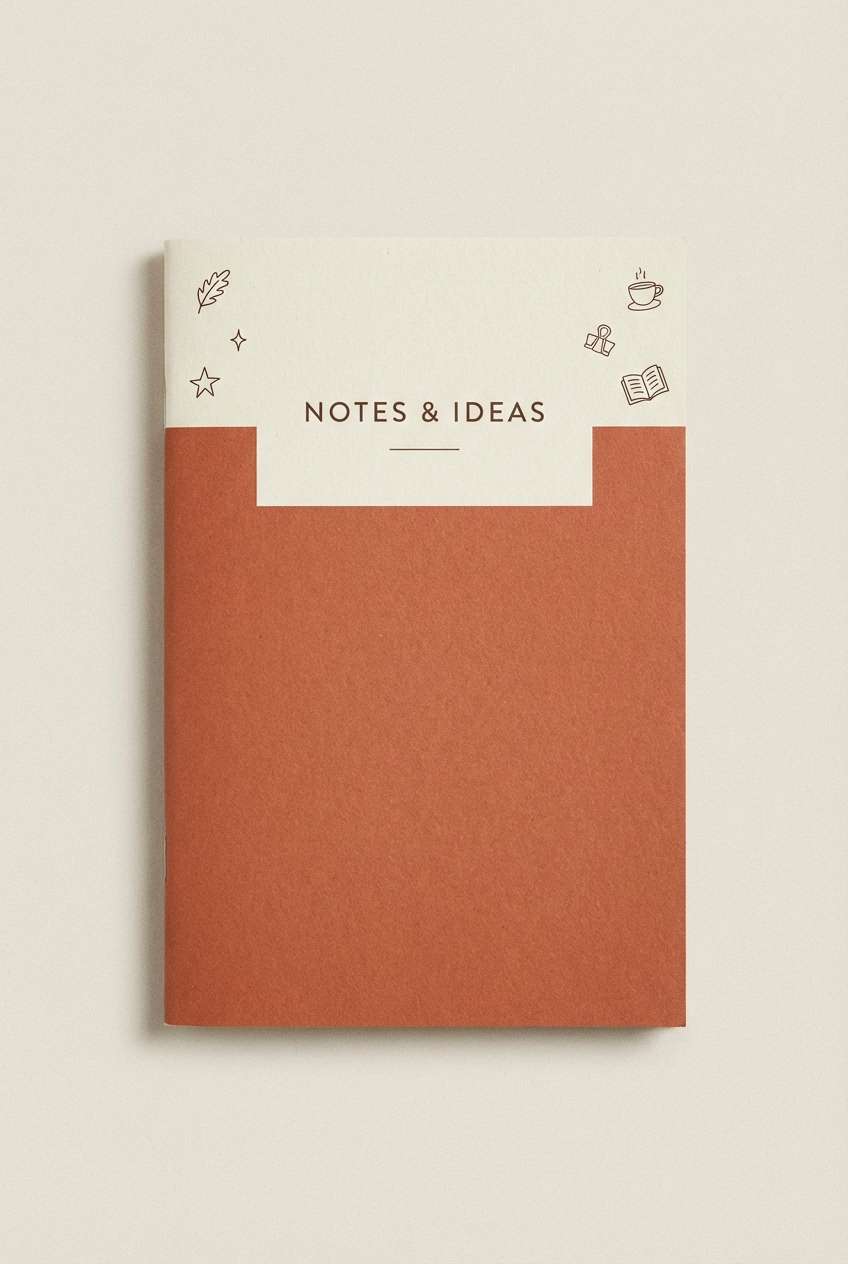 terracotta notebook cover