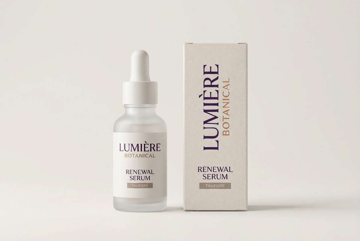 skincare packaging shot