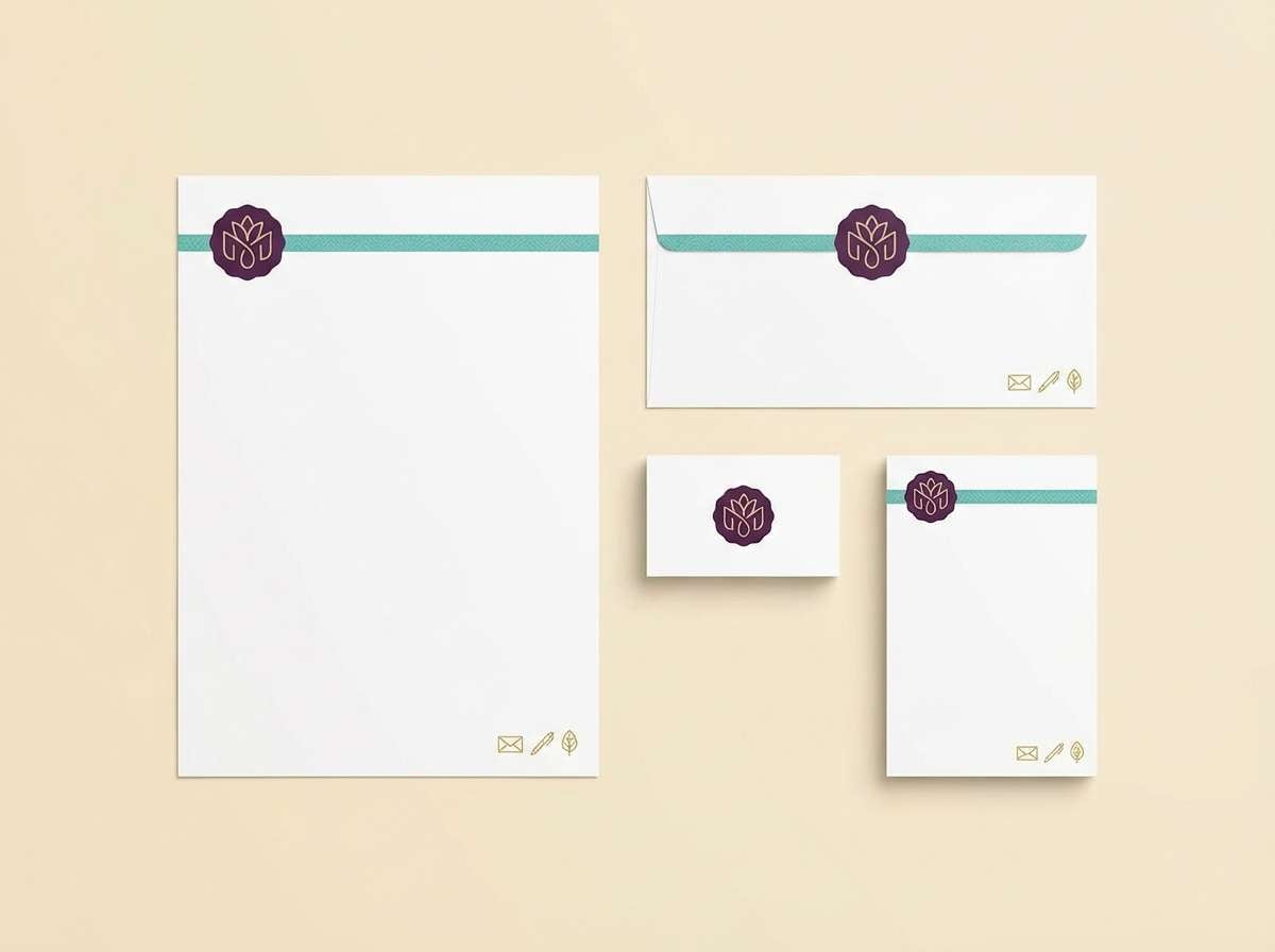 boutique stationery set