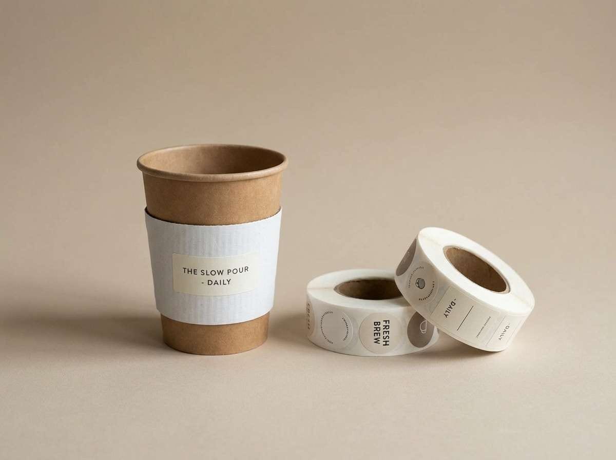 cafe packaging set