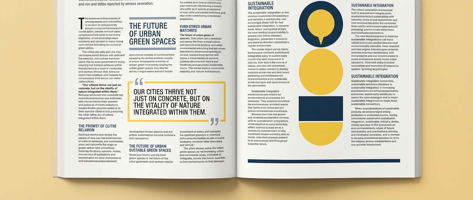 editorial layout with yellow callouts