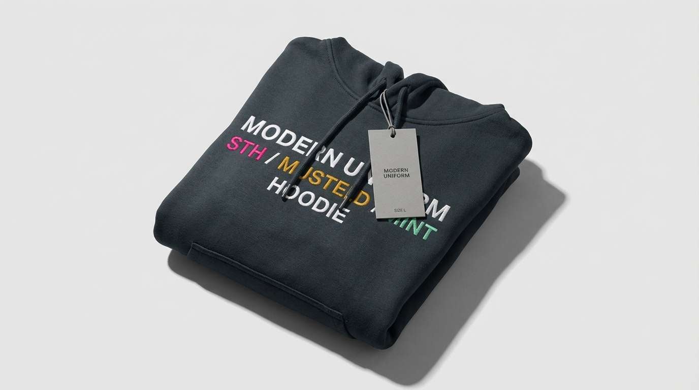 streetwear product ad