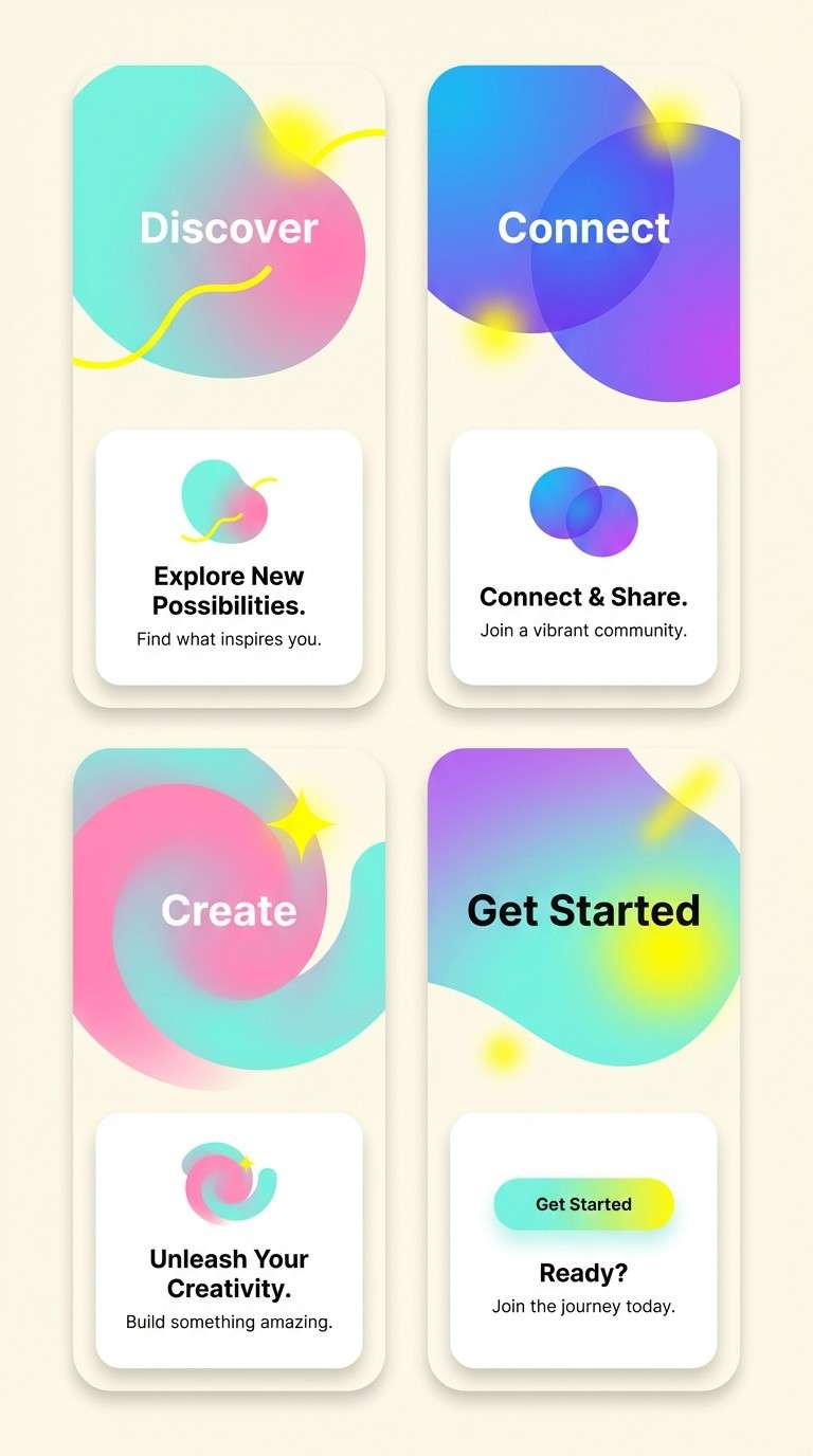 onboarding ui screens
