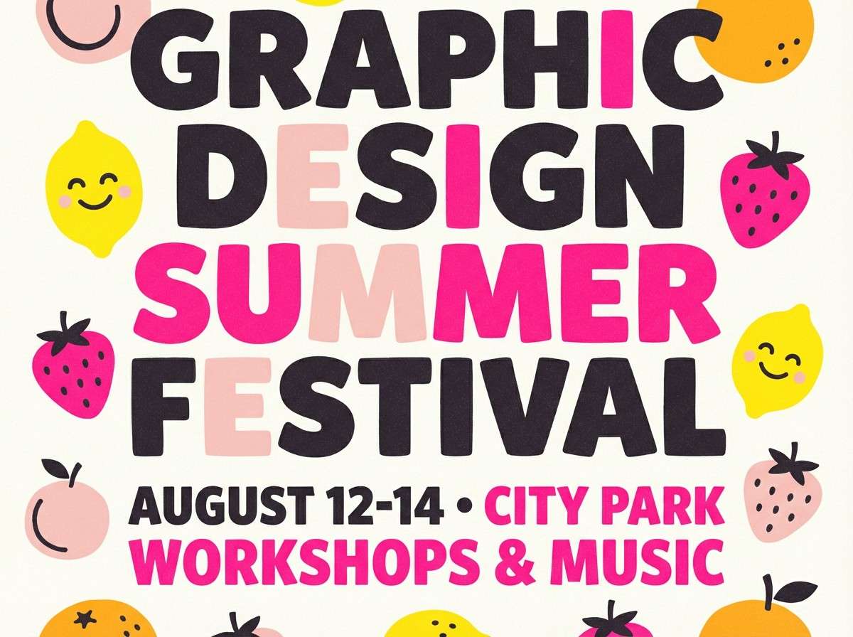 summer festival poster