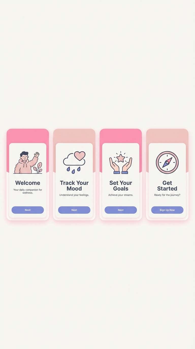 app onboarding screens