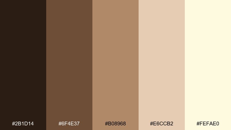 caramel pixel latte pixel art color palette with hex codes