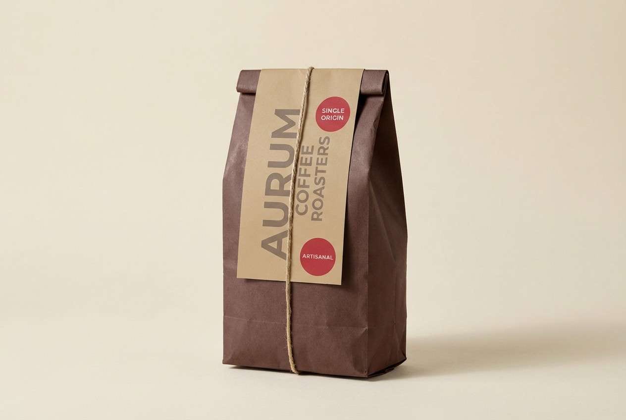coffee bag in cocoa reds