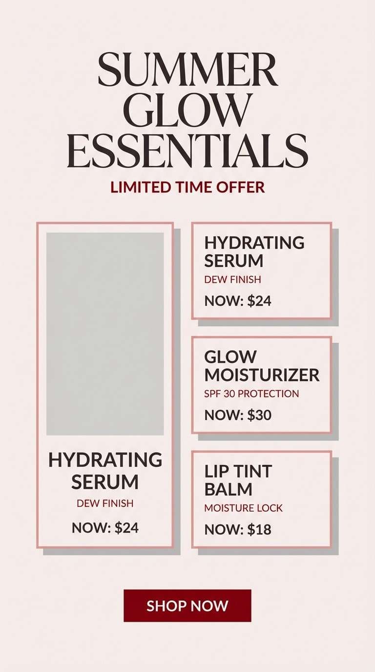 beauty story template