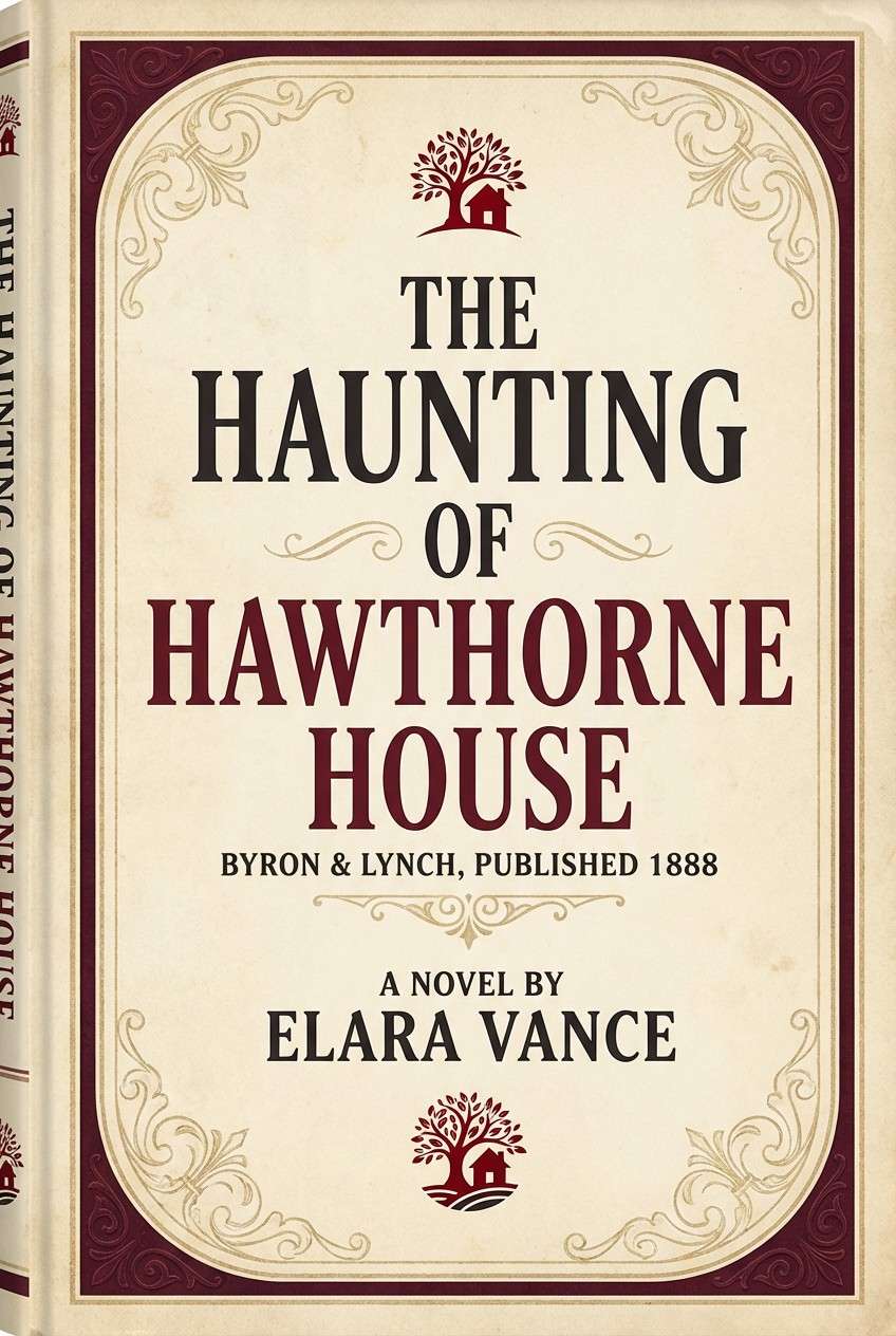 vintage burgundy book cover