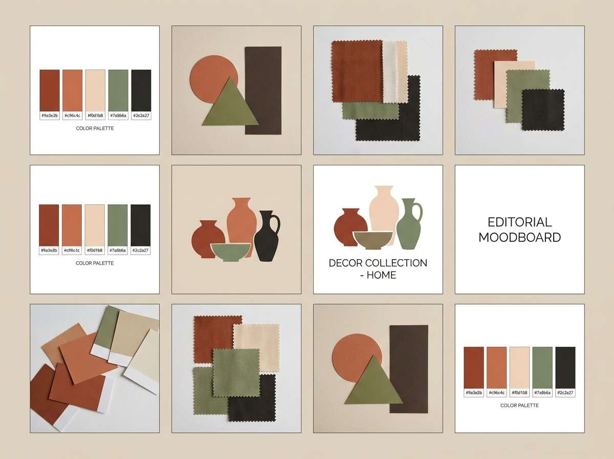 home decor moodboard