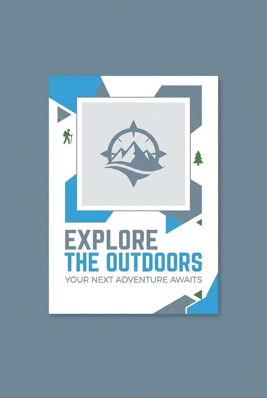 travel brochure cover