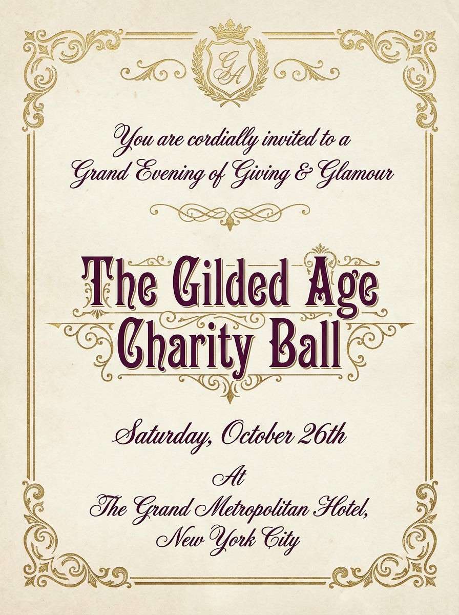 royal invitation in burgundy and gold