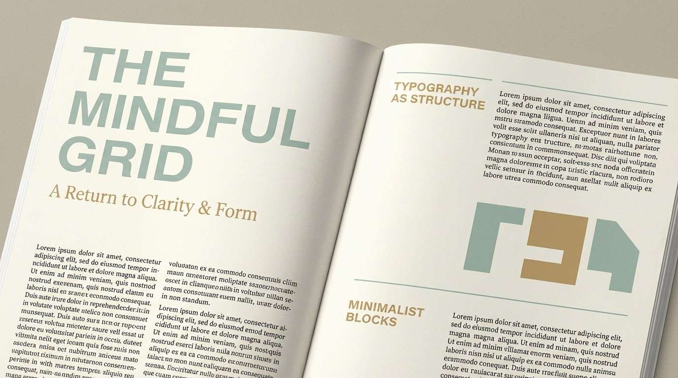 editorial spread layout