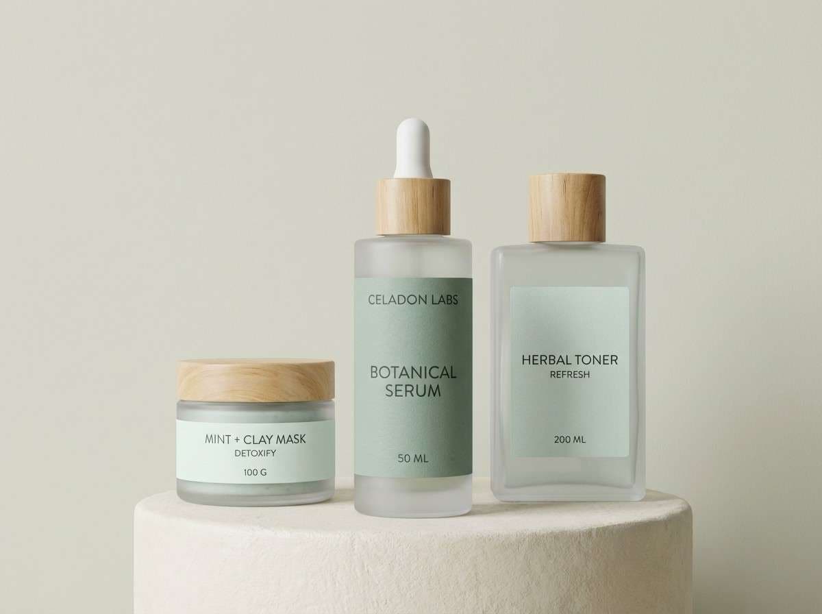 skincare labels studio