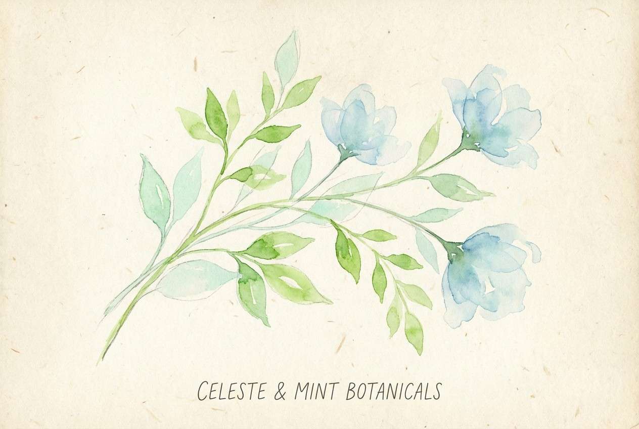 watercolor botanical illustration