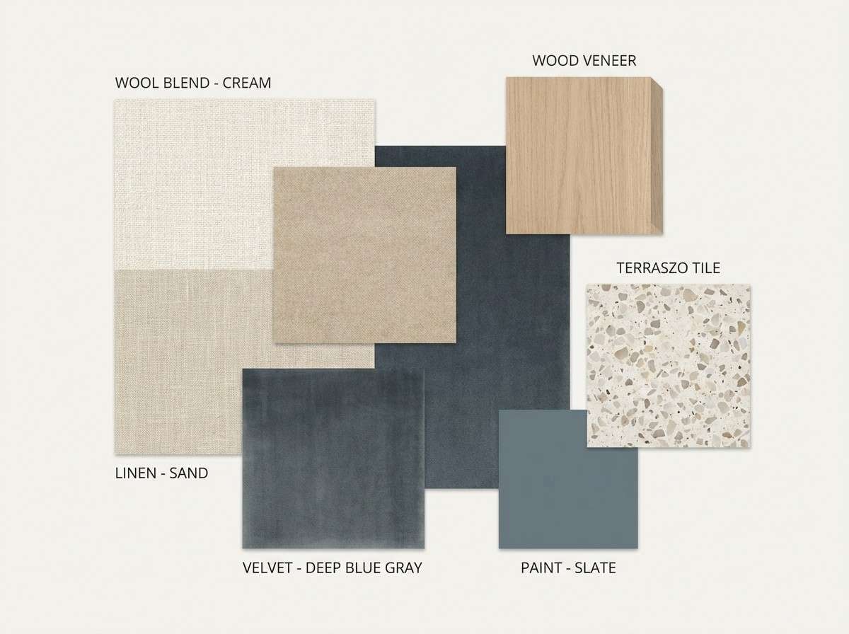 interior mood board layout