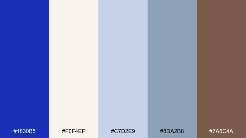 ceramic tile kitchen ultramarine blue color palette with hex codes