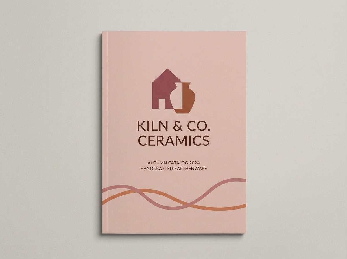 ceramics catalog cover design
