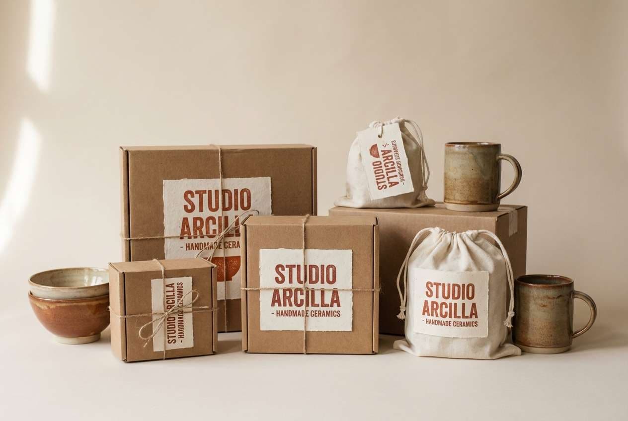 ceramics packaging labels