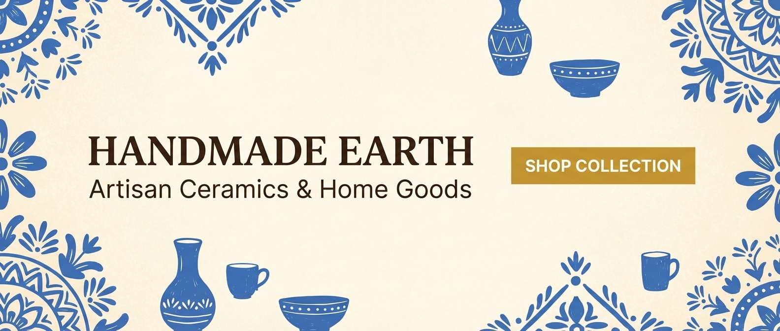 ceramics shop banner