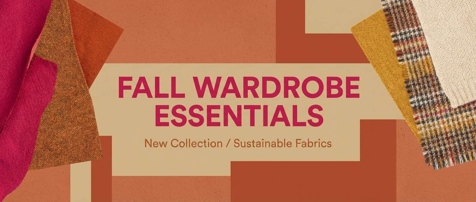 cerise fall retail banner