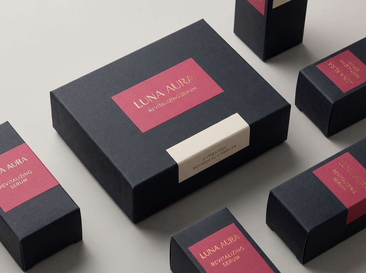 cerise copper cosmetics packaging