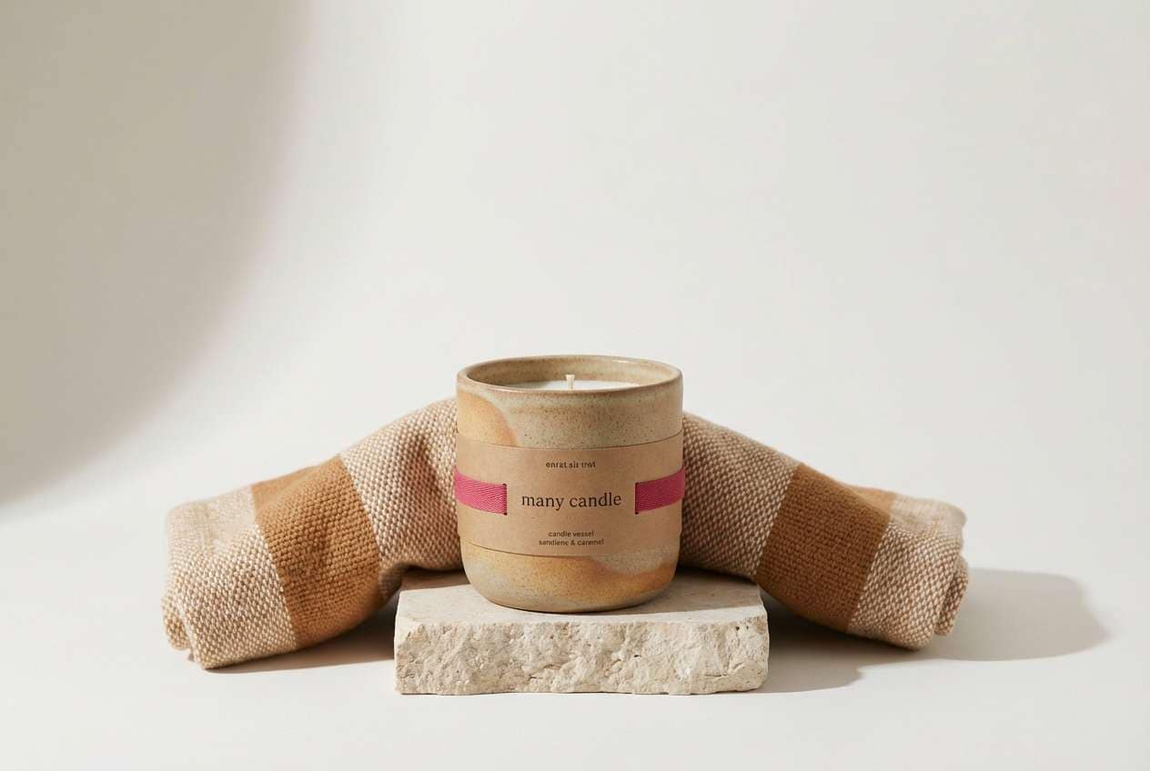 boutique cerise candle ad