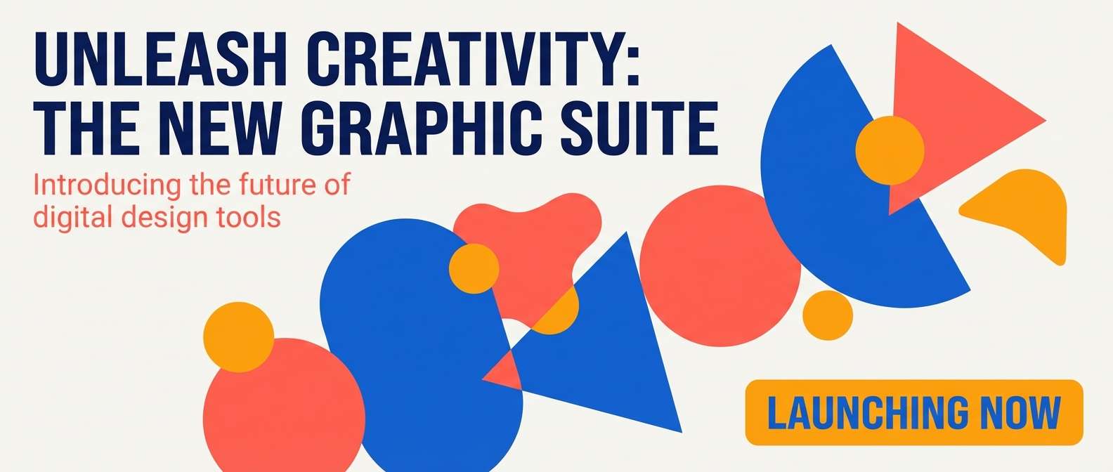 product launch banner