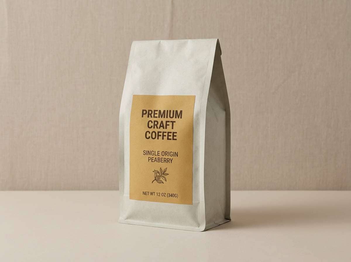 neutral coffee packaging design