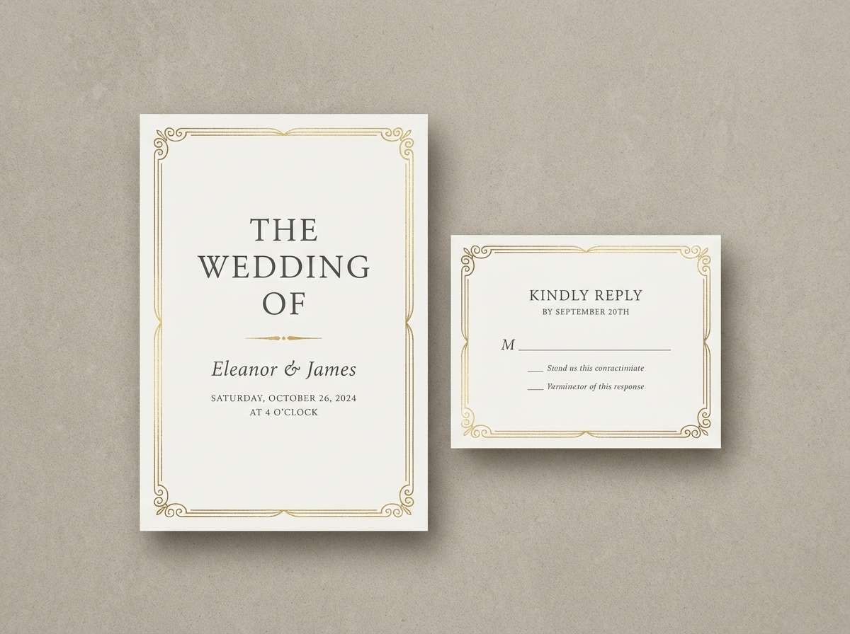 chapel invitation suite