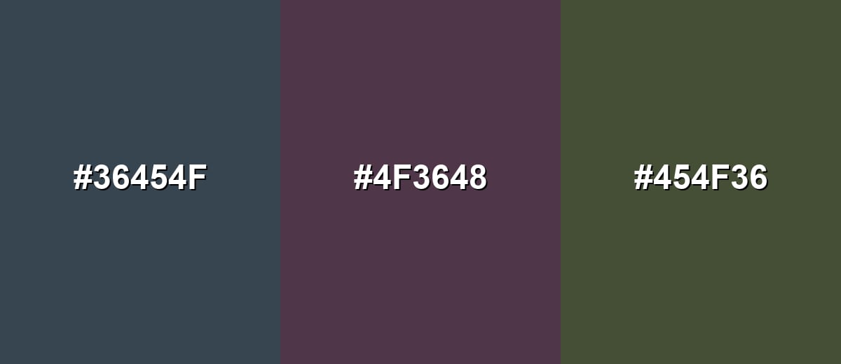 triadic combinations of charcoal-color