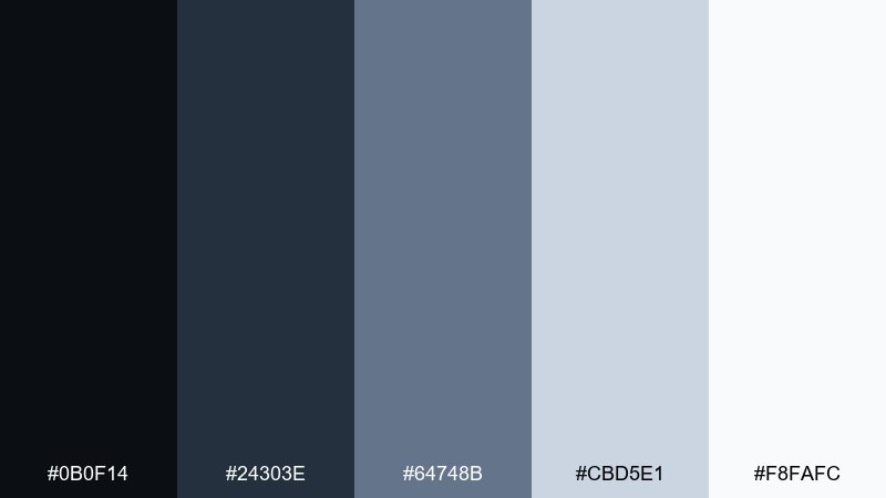 charcoal compliance finance color palette with hex codes